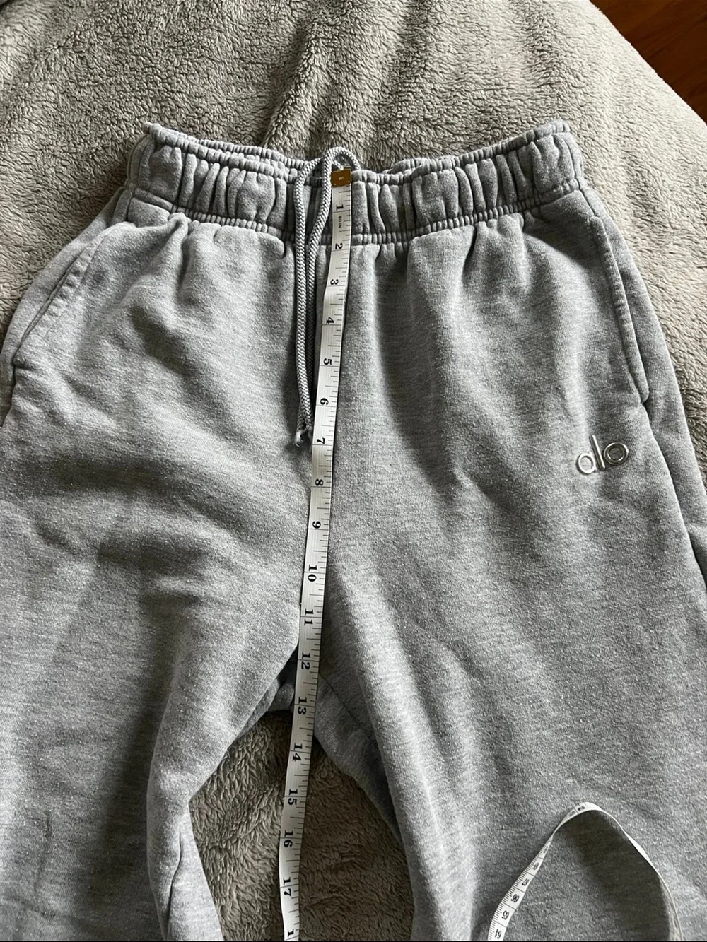 Alo Yoga Accolade Sweatpant Athletic Heather Grey XS